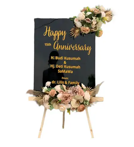 Papan Bunga Akrilik Rawas Ilir